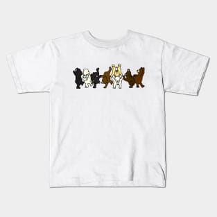 Dancing Bears Kids T-Shirt